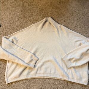 Elegant Cream Women's Sweater